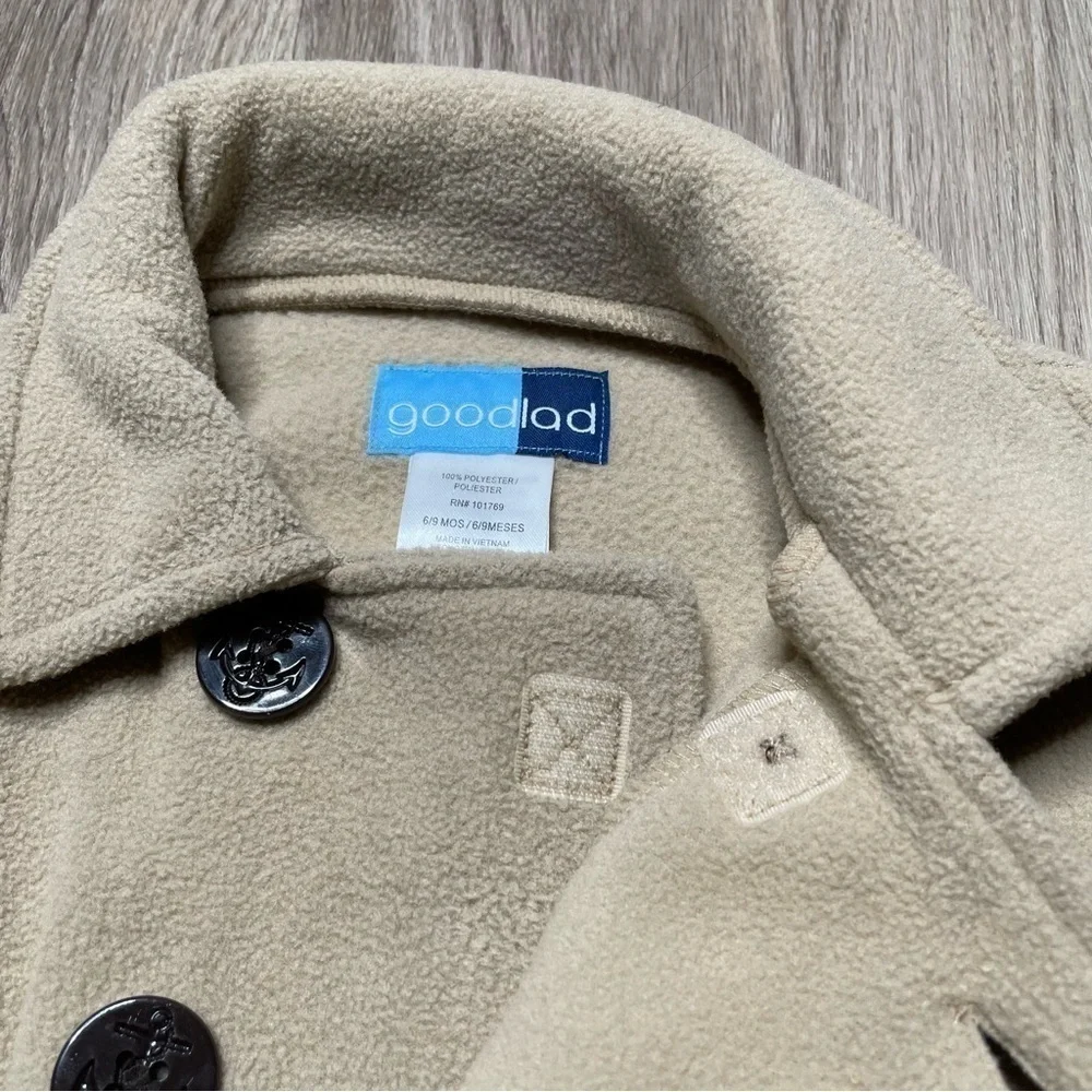 Pea Coat - Good Lad | Baby Size 6 - 9 months | Tan Brown